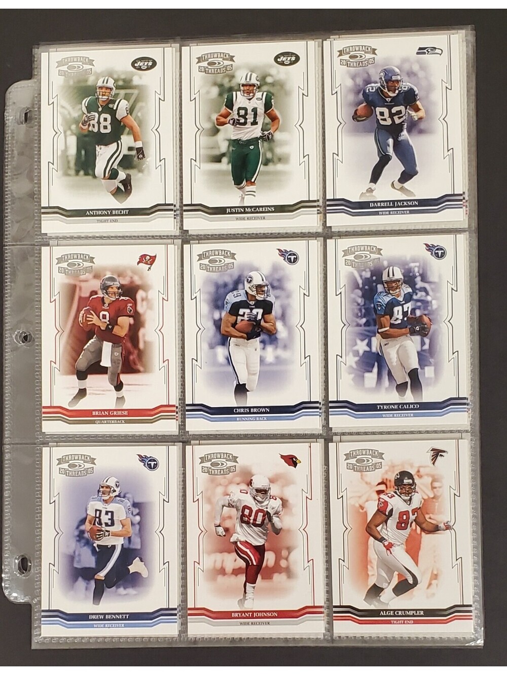 35x VTG 2005 Donruss Playoff NFL Football Trading Cards Collection VG